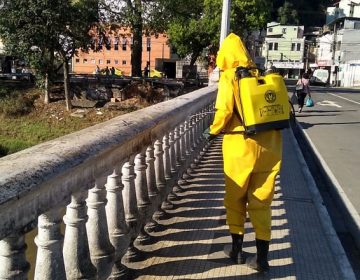 Demlurb segue realizando desinfecção em diversos pontos da cidade