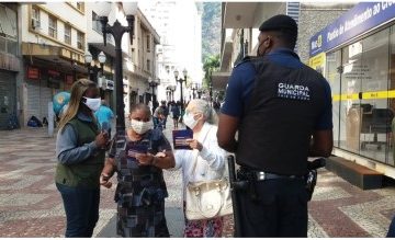 Comboio de prevenção ao Coronavírus atua no Centro de Juiz de Fora