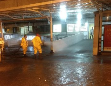 Demlurb segue com os trabalhos de higienização e desinfecção em locais públicos