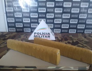 PM encontra três quilos de maconha em motocicleta