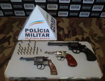 PM encontra armas de fogo escondidas em residência no Vila Ideal