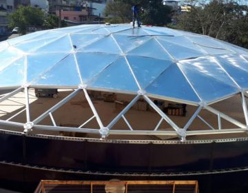 Novo reservatório de água do Bairro Santa Terezinha já está 70% concluído