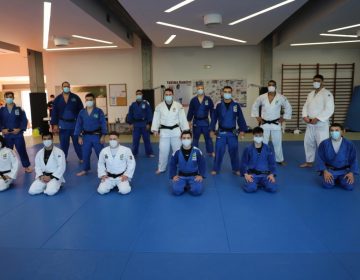 Seleção de judô é liberada e faz o primeiro treino do Time Brasil em Portugal