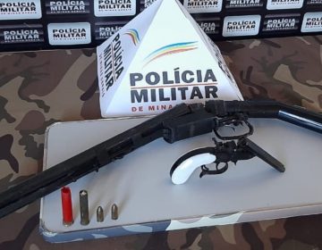 PM encontra armas de fogo em telhado de motel na BR-040