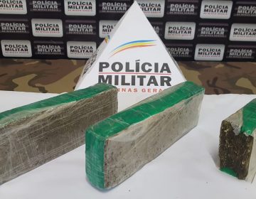 PM encontra 3 Kg de maconha durante operação no Bairro Tiguera