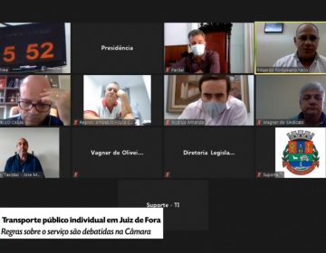 Vereadores, secretários da PJF e representantes dos motoristas de transporte individual discutem regulamentação do setor