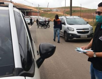 Uso de máscara será cobrado em ação preventiva