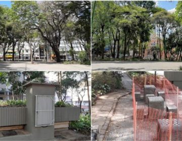 Empav realiza manutenções no Parque Halfeld, canteiros e praças