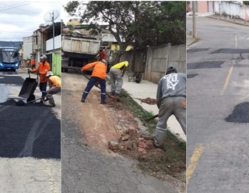 Operação tapa-buracos acontece em mais de 20 ruas