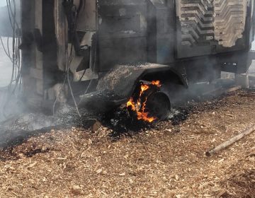 PCMG apura incêndio criminoso em madeireira