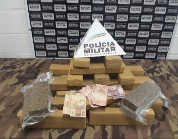 PM apreende drogas durante operação no Francisco Bernardino