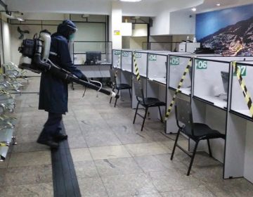 Sede do Procon recebe serviço de descontaminação contra coronavírus