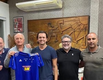 Felipão é apresentado como novo técnico do Cruzeiro