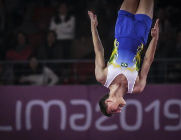 Rayan Dutra e Alice Hellen retomam treinamento no trampolim