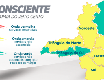 Triângulo do Sul avança para onda verde do Minas Consciente