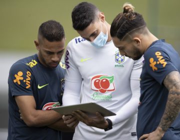 Seleção Brasileira trabalha nos conceitos táticos em mais um treino na Granja Comary