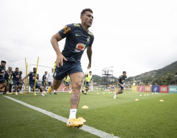 Seleção Brasileira faz último treino, antes de viajar para São Paulo