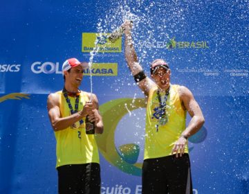Brasileiro de Vôlei de Praia: André e George vencem quarta etapa e assumem liderança do ranking