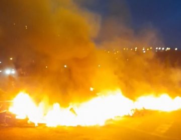 Moradores do Bairro Nova Germânia fazem protesto por melhoria em infraestrutura