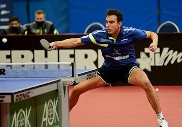 Equipe de Hugo Calderano fica com o vice-campeonato da Copa da Alemanha