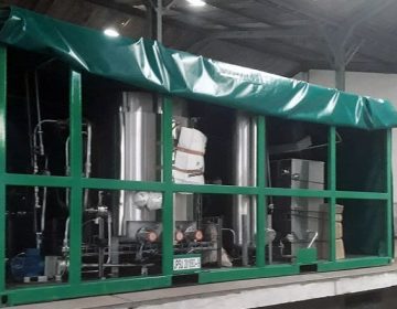 Maquinário para a instalação de usina de biodiesel chega a Juiz de Fora