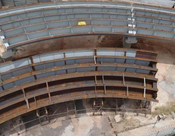 Obra do Viaduto dos Três Poderes está em fase de conclusão