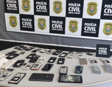 Operação da Polícia Civil resulta na apreensão de 36 telefones celulares