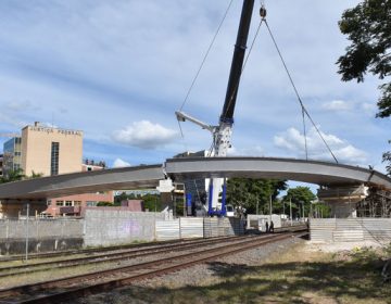 Levantamento de último vão do viaduto Hélio Fádel Araújo é concluído pela PJF