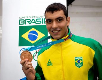 Victor Colonese recebe bronze dos Jogos Pan-americanos Lima 2019 após sete meses de espera