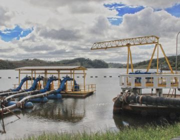 Cesama realiza reparos em adutora neste domingo, 14, e pede economia de água