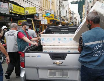 Fiscalização da PJF apreende 100 Kg de alimentos comercializados de forma irregular