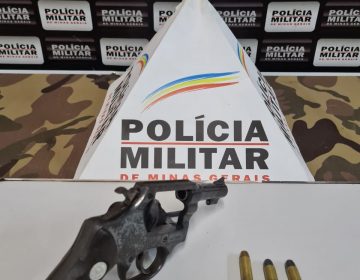 PM prende homem por posse ilegal de arma de fogo no Bairro Santo Antônio