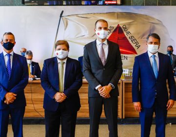 Romeu Zema participa de posse da Mesa Diretora da Assembleia Legislativa para o biênio 2021/2023