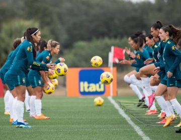 Seleção Feminina participa de treino antes da estreia no Torneio She Believes