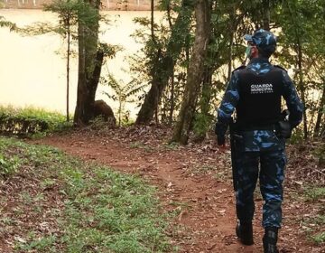 Homem é apreendido pela Guarda Municipal dentro do Parque da Laginha