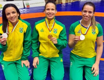 Wrestlling brasileiro leva ouro e duas pratas na Bulgária