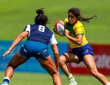 Seleção feminina de rugby encerra 1º dia em Dubai na quarta posição