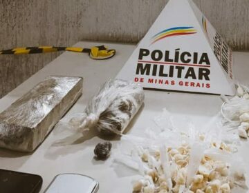 Após cumprir mandados de busca a apreensão a Polícia Militar apreende drogas e prende em flagrante autores por tráfico