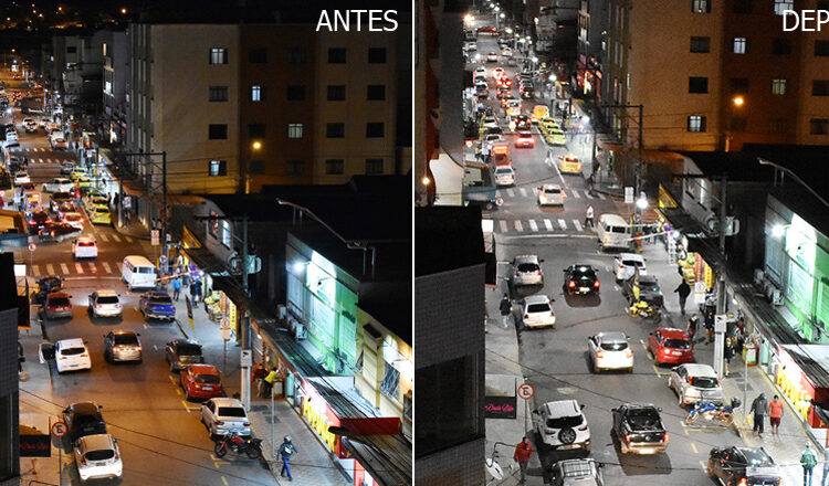 Em aniversário de Juiz de Fora, Prefeitura intensifica instalação de iluminação em LED