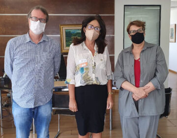 Representante do Senge-MG  realiza visita à Prefeita Margarida Salomão