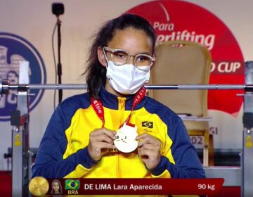 Brasil fatura ouro e bronze no halterofilismo paralímpico, na Geórgia