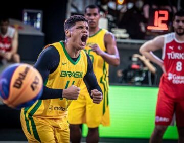 Brasil vence Turquia e República Tcheca na estreia do Pré-Olímpico de basquete 3 x 3
