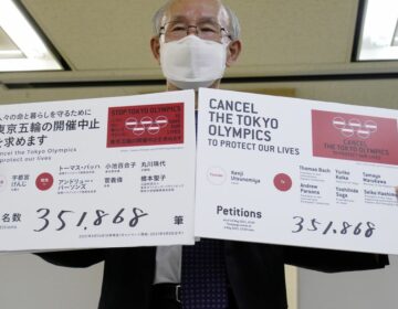 Críticos da Olimpíada apresentam petição solicitando cancelamento