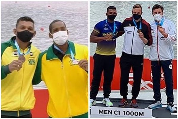 Brasil fecha Copa do Mundo de canoagem com uma prata e um bronze, ambas com participação de Isaquias Queiroz