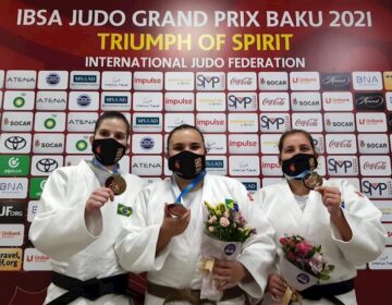 Brasileiras conquistam três medalhas no último dia do GP de judô de Baku