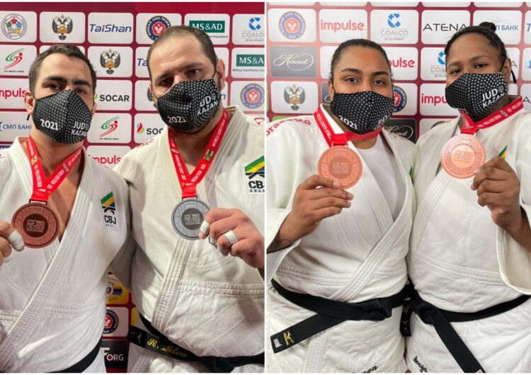 Judô brasileiro conquista cinco medalhas no penúltimo desafio antes de Tóquio 2020