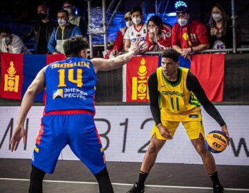 Basquete 3×3: Brasil vence Mongólia e segue em busca da vaga olímpica