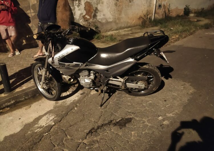 Polícia Militar registra roubo de motocicleta no bairro São Bernardo