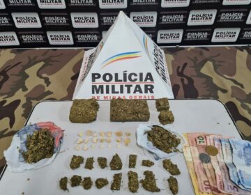 Polícia Militar prende autores e apreende materiais relacionados ao tráfico de drogas no bairro Benfica