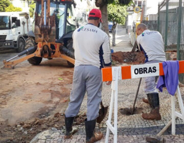 Serviços de manutenção são realizados pela Cesama na zona sul do município